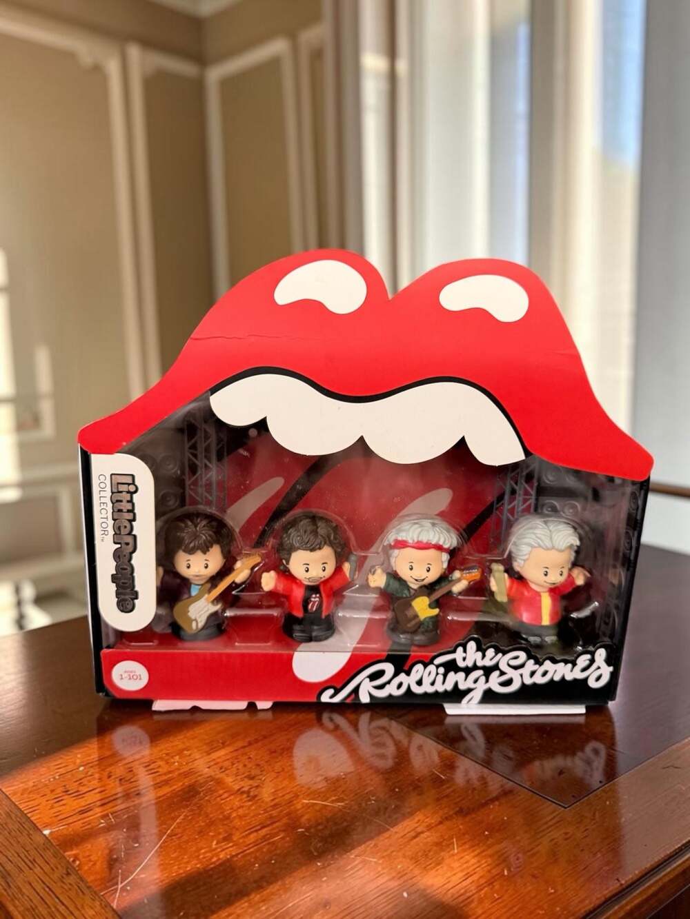 Fisher-Price Little People Collector The Rolling Stones 4-Pack Toy Figures Set